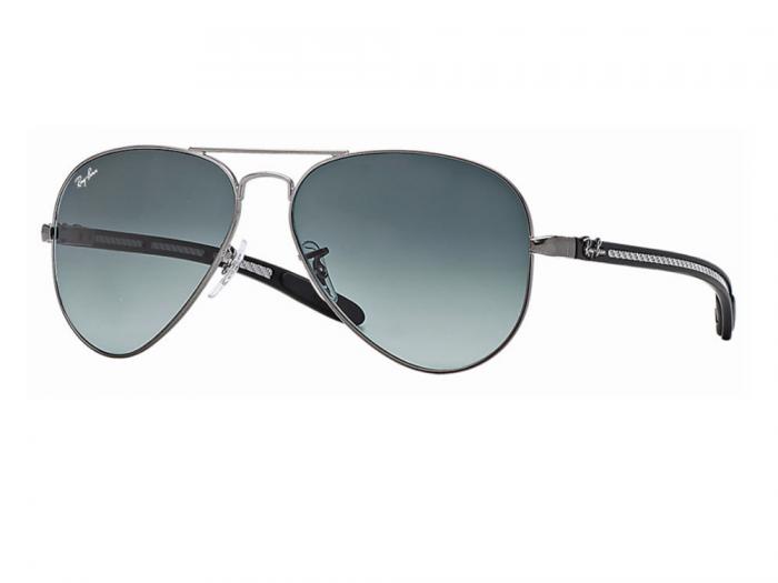 Ray-Ban サングラス　RB8307 TECH Ray-Ban RB8307 Carbon Fibre sunglasses Gunmetal Grey Gradient Lenses
