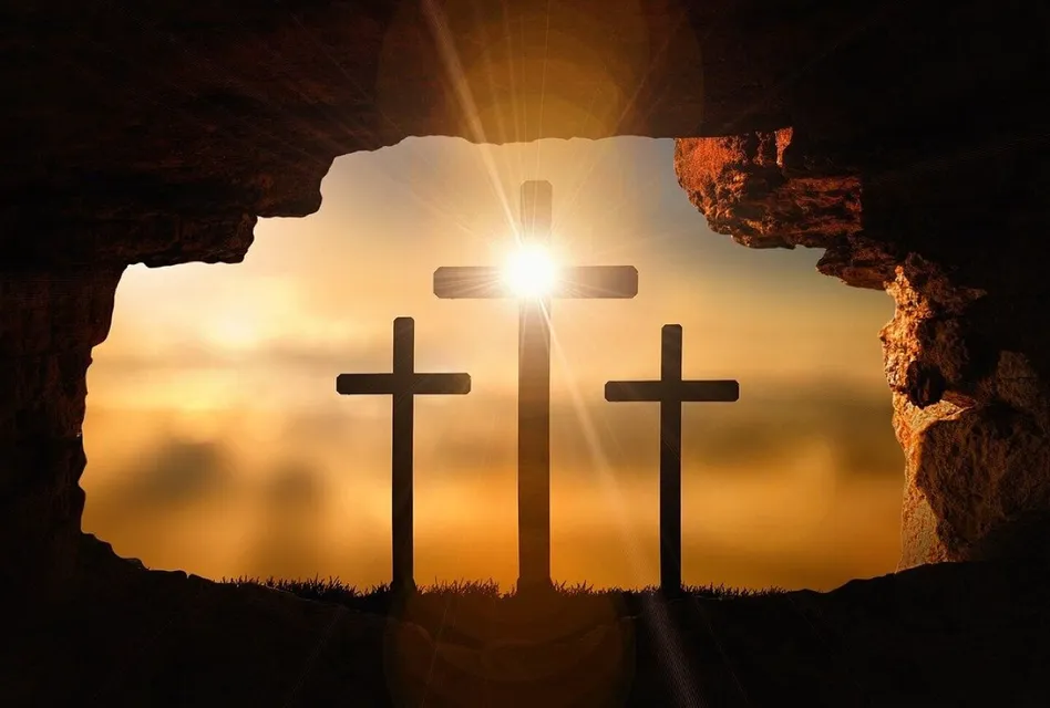 Resurrection, cross, crucifixion, easter, jesus