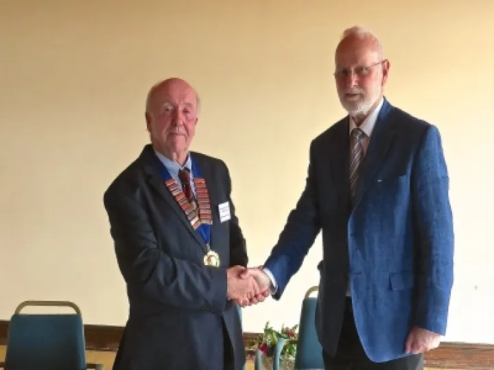 New President David Mounteney 1