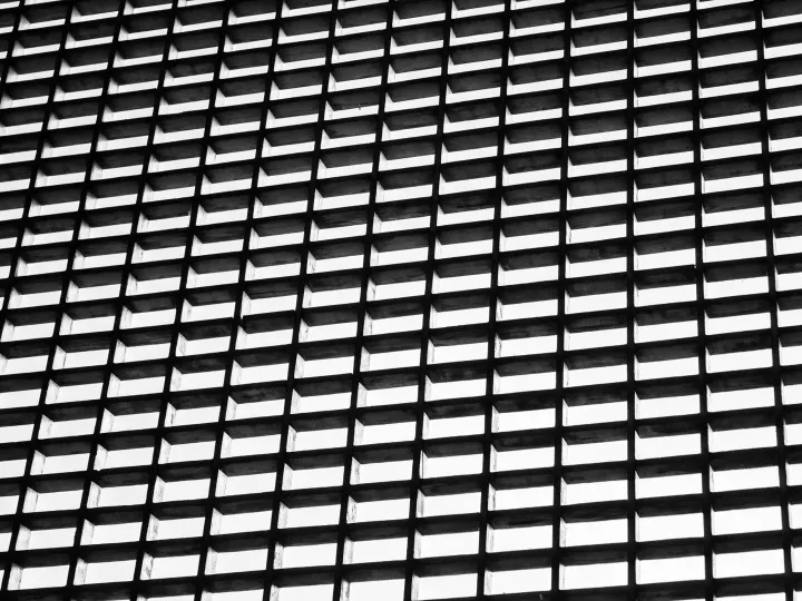 Geometric grid pattern