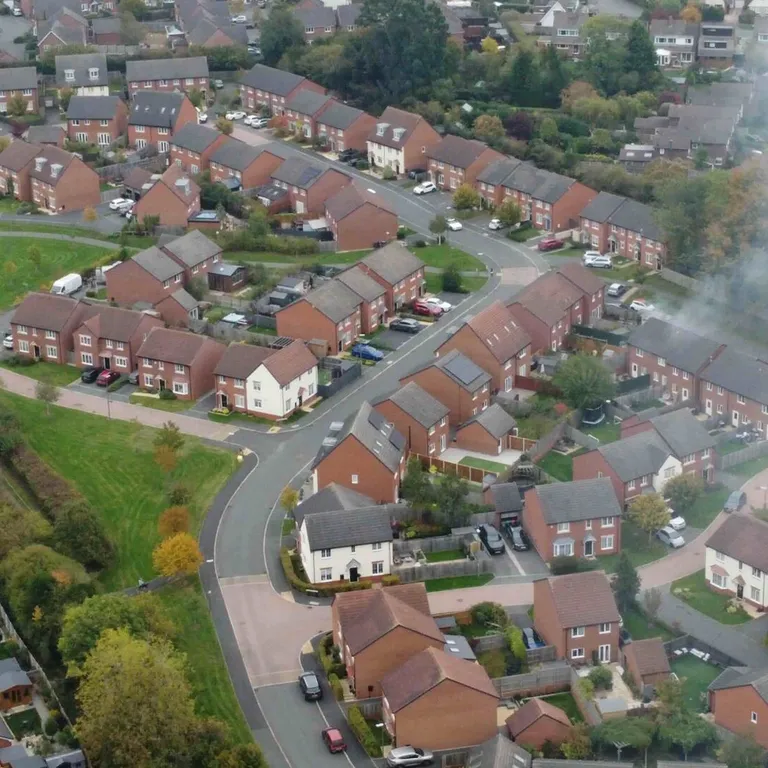 Firecrest Way aerial photo