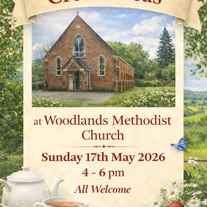 Cream Teas At Woodlands Church