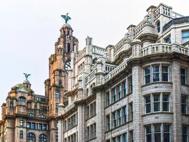 Building, architecture, facade, old, liverpool