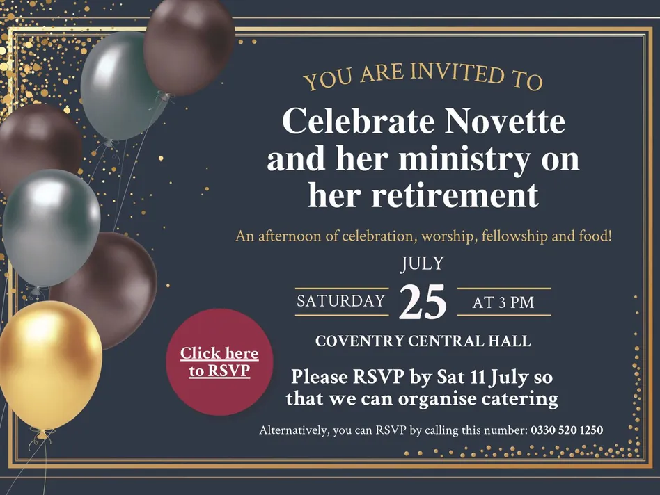 Revd Novette Headley &ndash; Celebration of Ministry & R