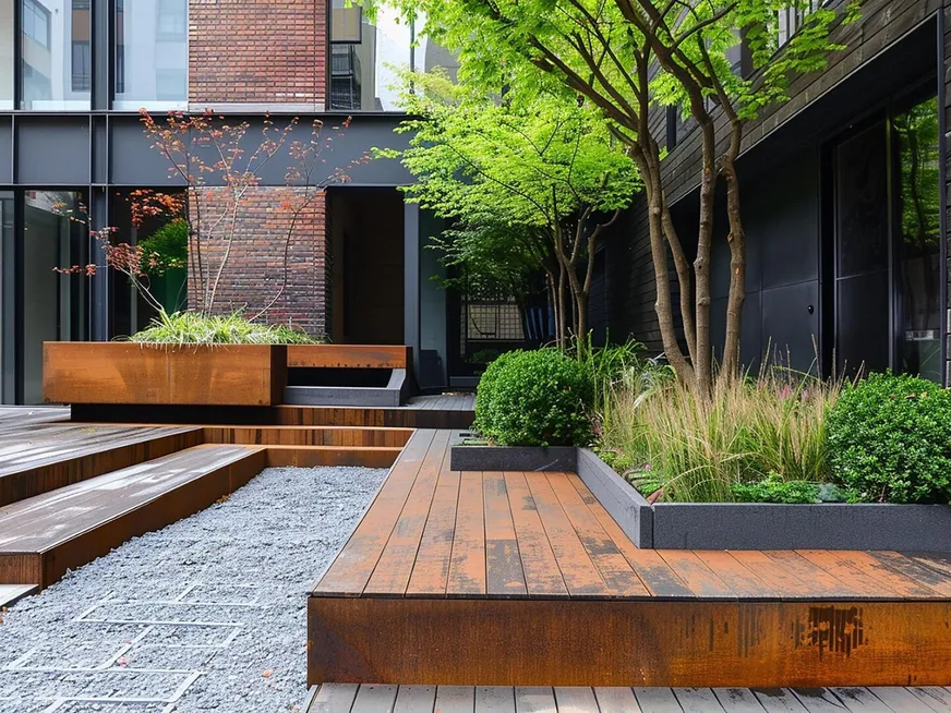 photography of Modern garden