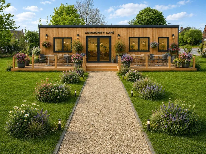 Community cafe visulisation