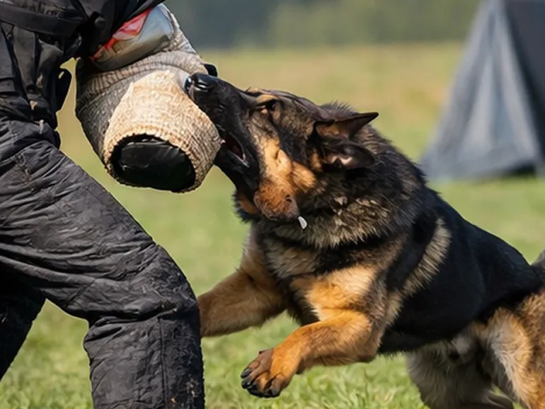Belgian Malinois Working Dog Training