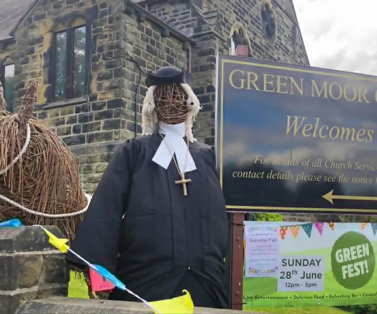 Record 317-(not an event, more good news) Green Moor Scarecrow Competition