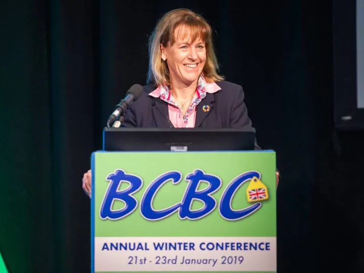 Minette Batters NFU President opens Beef day at BCBC 2019