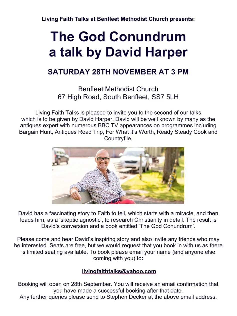 Living Faith Talks At Benfleet Mc