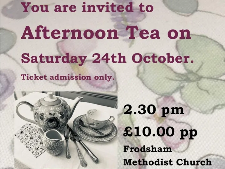 Frodsham Methodist Afternoon Tea 24th October (1)