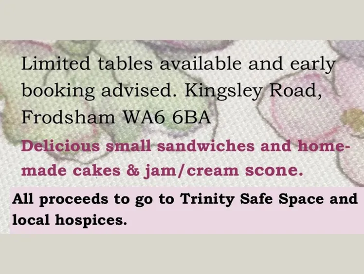 Frodsham Methodist Afternoon Tea 24th October