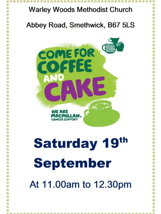 Macmillian Coffee Morning