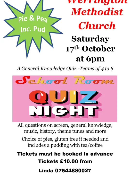 Quiz Night @ Werrington