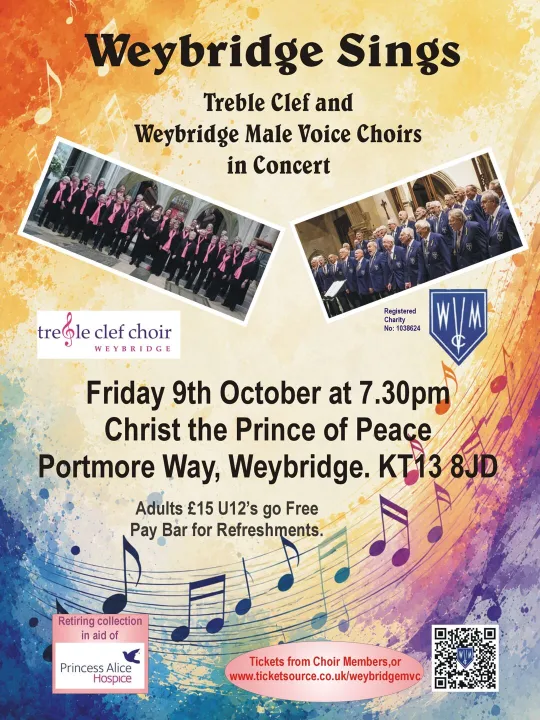 Weybridge Sings &ndash; Oct 2026