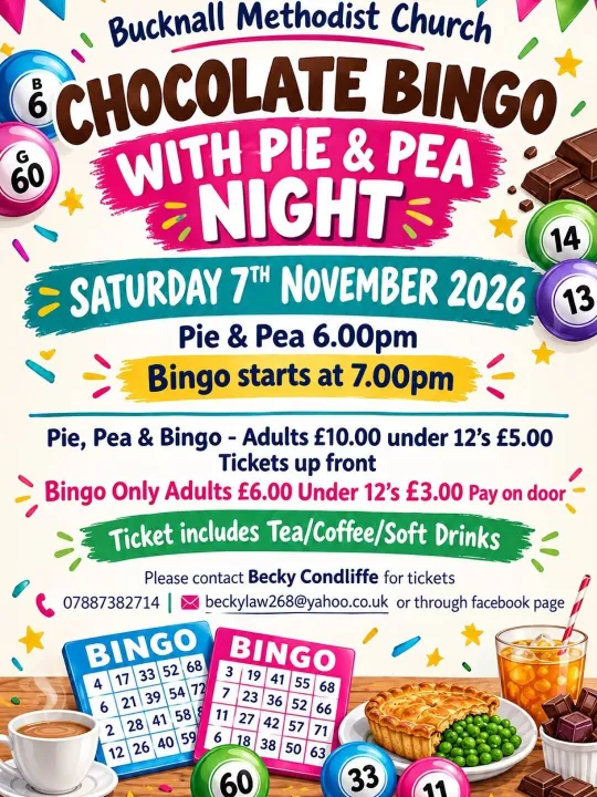Bucknall Choc Bingo 2026