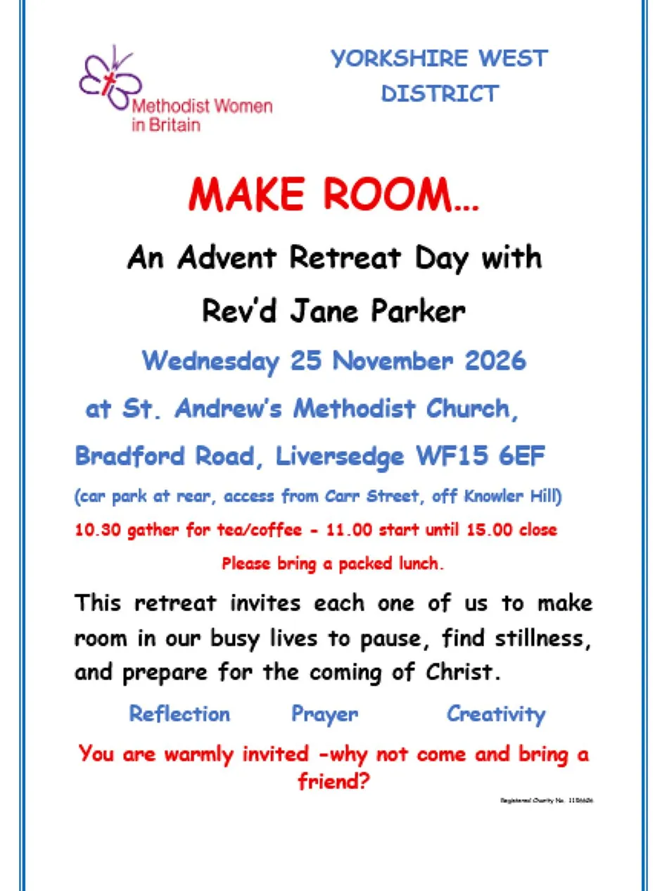 Methodist Women in Britain Advent Retreat