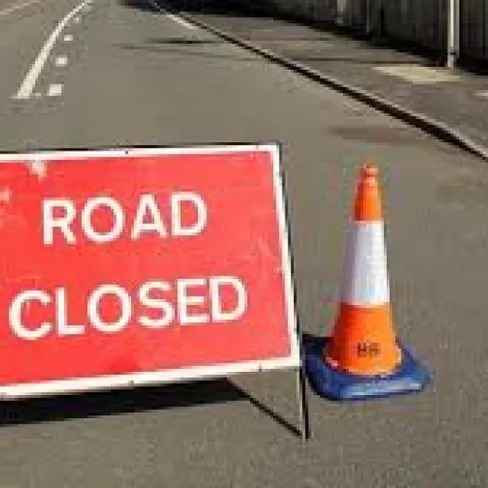 road closed