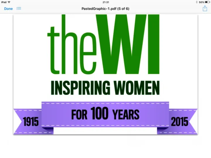 Tarvin WI Logo