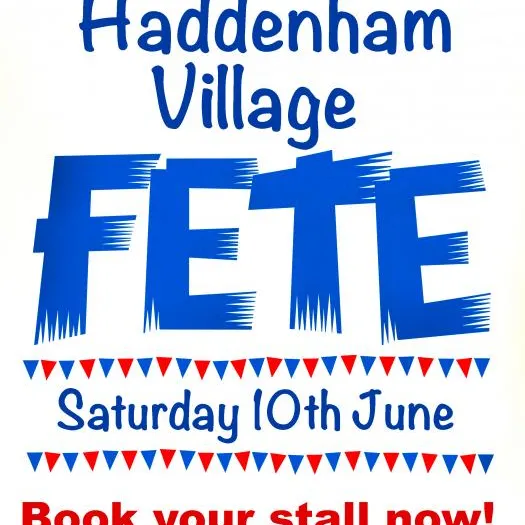 Haddm Village Fete &ndash; Stalls Poster