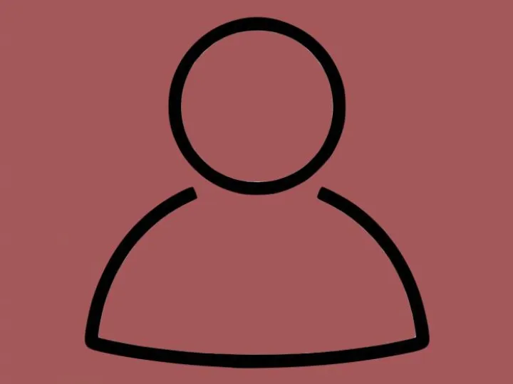 person outline