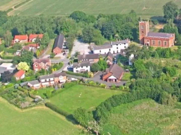 Church Minshull Overhead