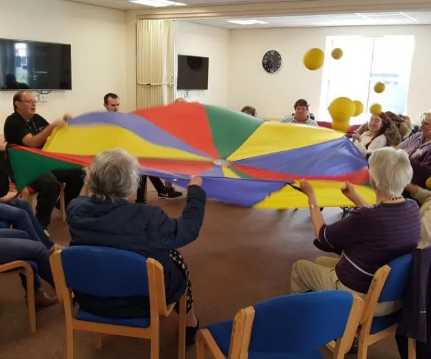 parachute games
