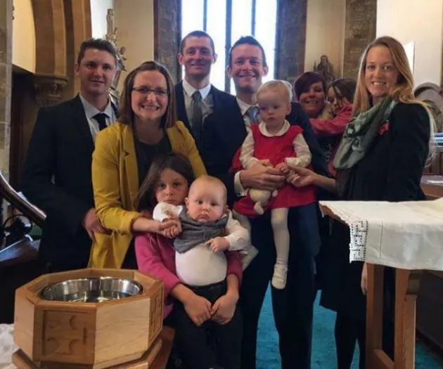 St Giles baptism