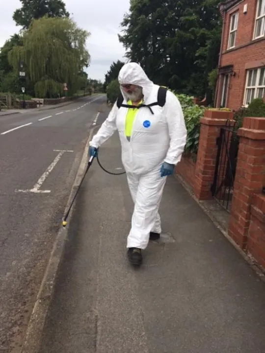 street spraying