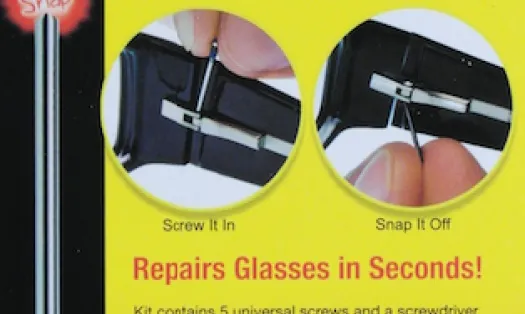 Snapit eyewear repair kit poster