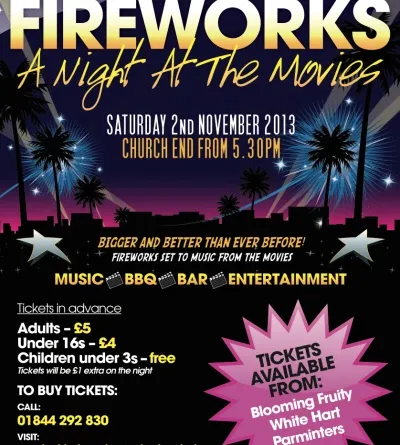 Fireworks Poster 2013
