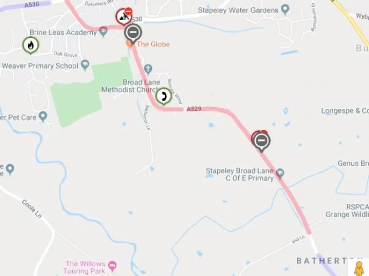 A529 closure