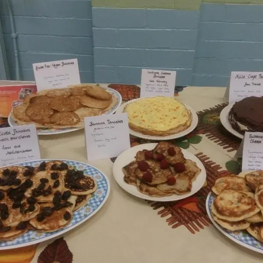 Pancke Party Table