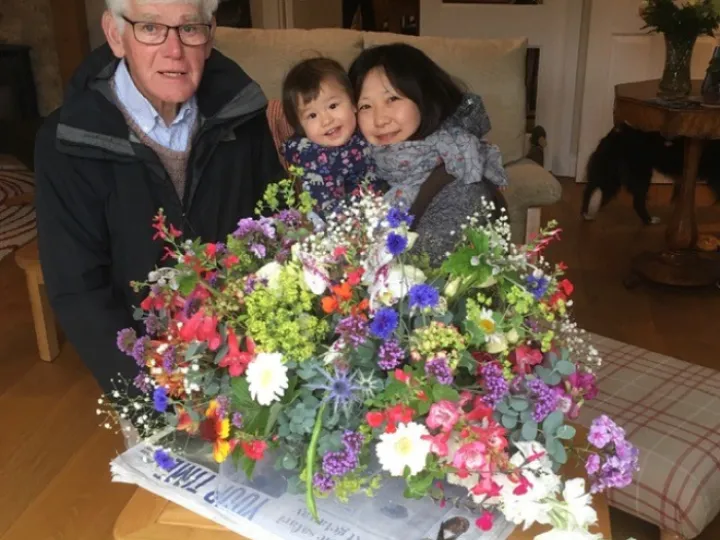 Janet Piers' funeral cortège