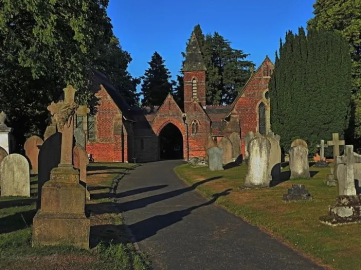 Cemetery in Autumn