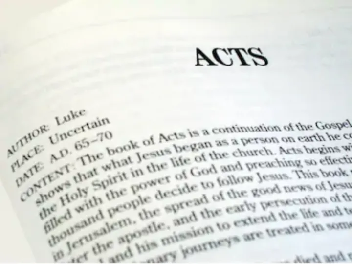 Bible – Acts