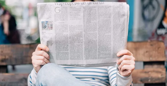 reading news, news events, newspaper