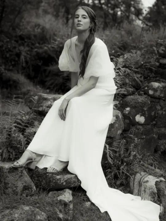 Bride in scotland