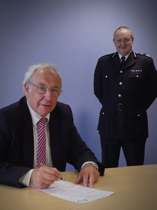 Pcc John Dwyer And Cc Mark Roberts