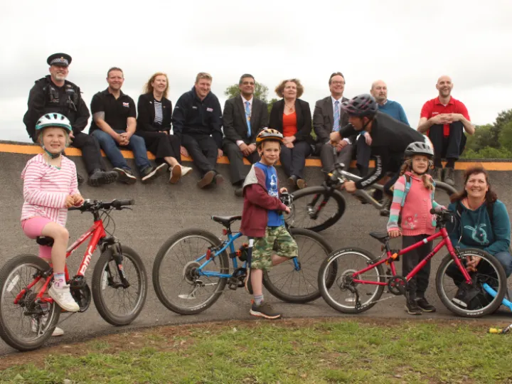 Goldsworth Park pump track 19