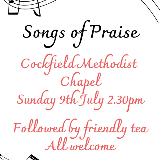 Cockfield Songs of Praise 9-7-2023