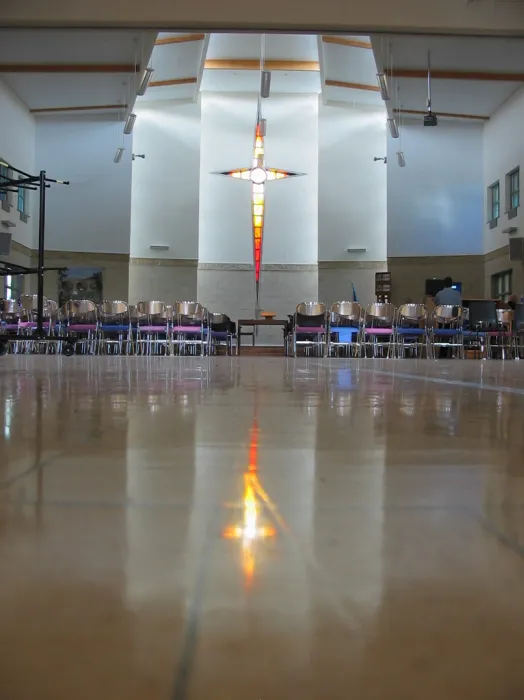 Sanctuary & both halls