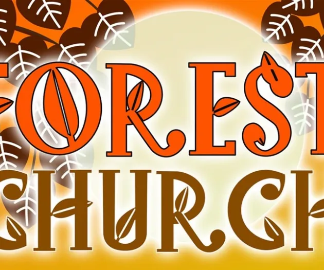 Forest Church poster autumn sm