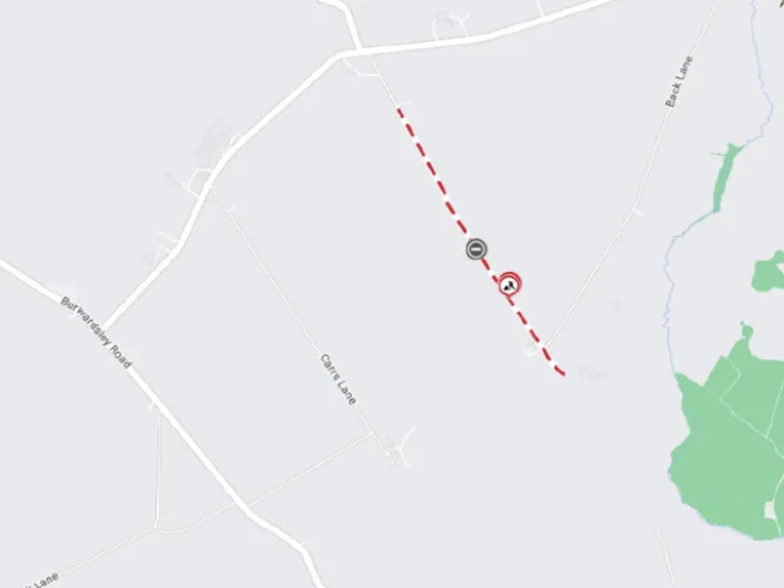 Wood Lane map