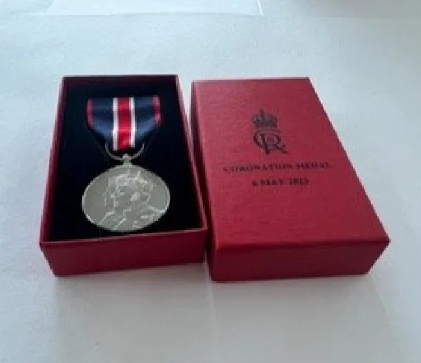 Helen's Coronation medal