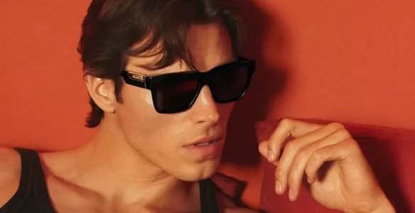 Man wearing Dolce & Gabbana sunglasses