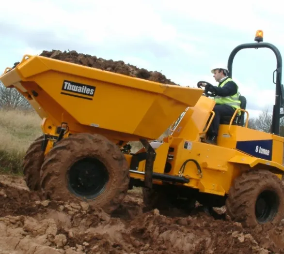 Six tonne dumper for hire