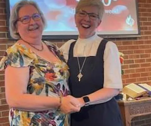 Deacon Alison With Dawn
