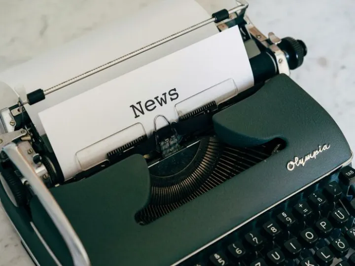 Close-up Photo of Vintage Typewriter