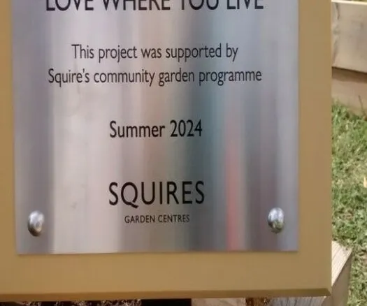 Love where you Live plaque